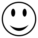 Smile Emoji (Raphael) Free Open-Source SVG Icon