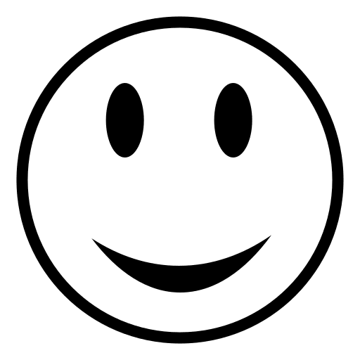 Smile Emoji (Raphael) Free Open-Source SVG Icon (Raphael)