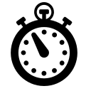 Stopwatch Timer Free Open-Source SVG Icon