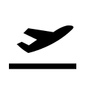 Takeoff Action Free Open-Source SVG Icon