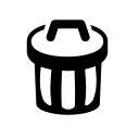 Trash Bin (Raphael) Free Open-Source SVG Icon