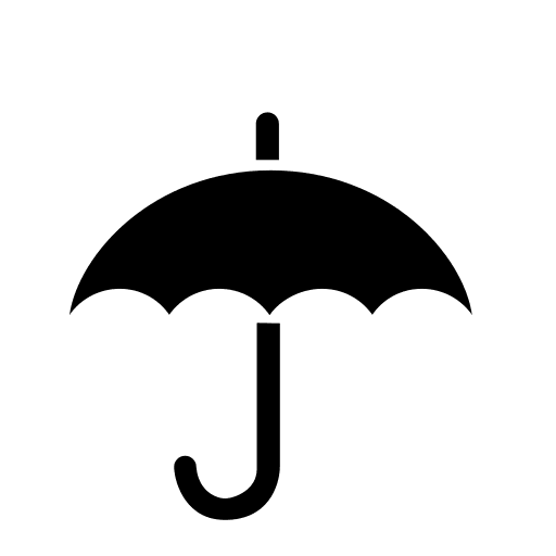 Umbrella (Raphael) Free Open-Source SVG Icon (Raphael)