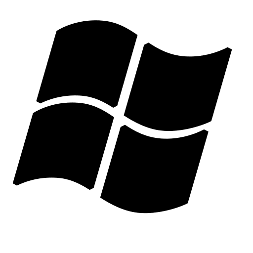 Windows Operating System Free Open-Source SVG Icon (Raphael)