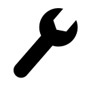 Wrench Tool (Raphael) Free Open-Source SVG Icon