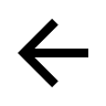 Left Arrow (Line) Free Open-Source SVG Icon