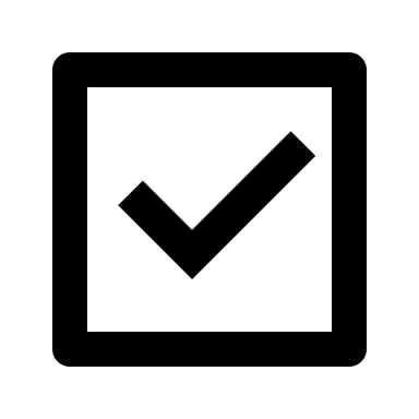 Checkbox (Line) Free Open-Source SVG Icon (Remix Icon)