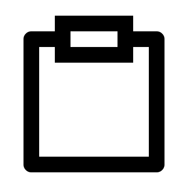 Clipboard Document (Line) Free Open-Source SVG Icon (Remix Icon)