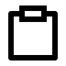 Clipboard Document (Line) Free Open-Source SVG Icon