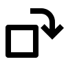 Clockwise Directional Line Free Open-Source SVG Icon