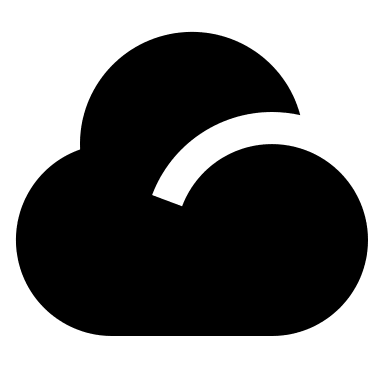 Filled Cloud Shape (Remix) Free Open-Source SVG Icon (Remix Icon)