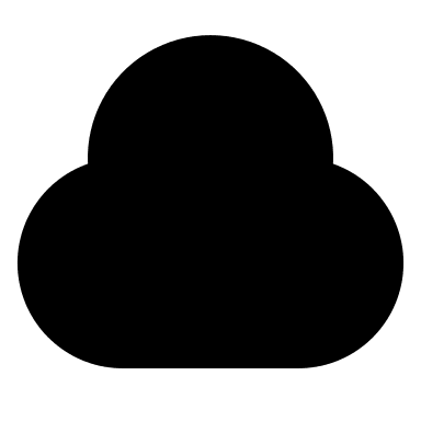 Cloudy Weather Icon (Filled) Free Open-Source SVG Icon (Remix Icon)