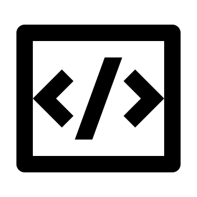 Code Box (Line) Free Open-Source SVG Icon (Remix Icon)