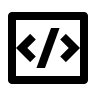 Code Box (Line) Free Open-Source SVG Icon