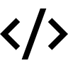 Code S Slash Line (Remix) Free Open-Source SVG Icon