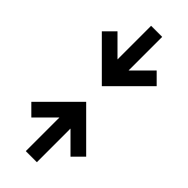 Diagonal Collapse Line (Remix) Free Open-Source SVG Icon (Remix Icon)