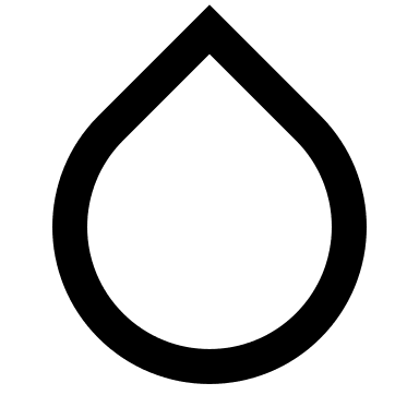 Water Drop Line (Remix) Free Open-Source SVG Icon (Remix Icon)