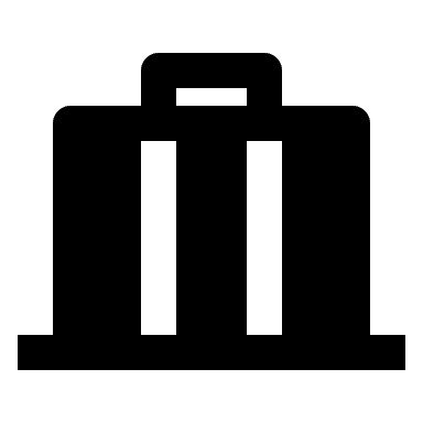 Luggage Deposit Service (Filled) Free Open-Source SVG Icon (Remix Icon)