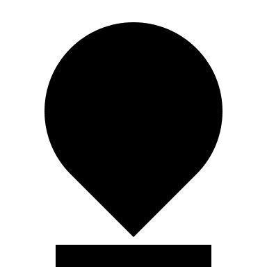 Map Pin Marker (Filled) Free Open-Source SVG Icon (Remix Icon)