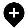 Add Location Pin (Filled) Free Open-Source SVG Icon