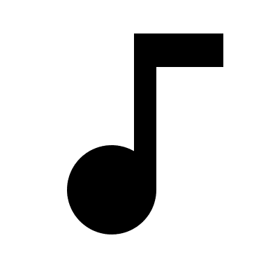 Music Note Filled (Remix) Free Open-Source SVG Icon (Remix Icon)