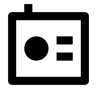 Radio Receiver (Line) Free Open-Source SVG Icon (Remix Icon)