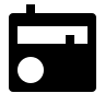 Radio Device (Filled) Free Open-Source SVG Icon