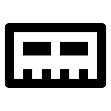 RAM Memory Module (Line) Free Open-Source SVG Icon (Remix Icon)