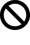 Ban Symbol Free Open-Source SVG Icon