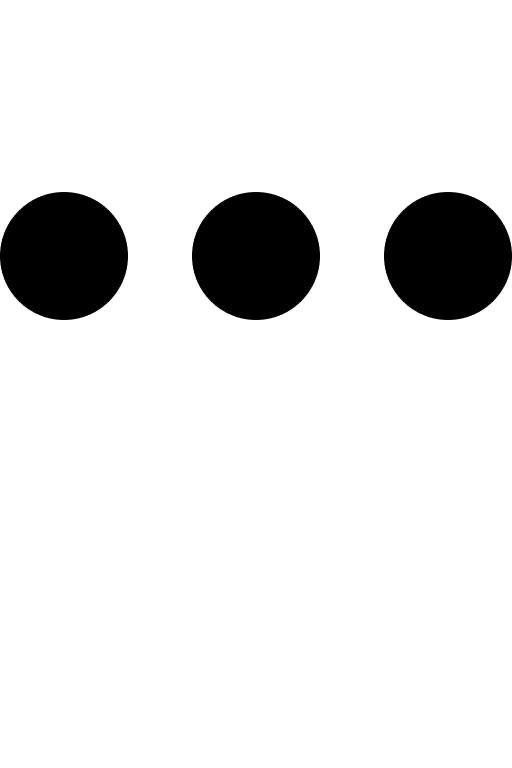 Ellipsis Indicator Free Open-Source SVG Icon (Rivet Icons)