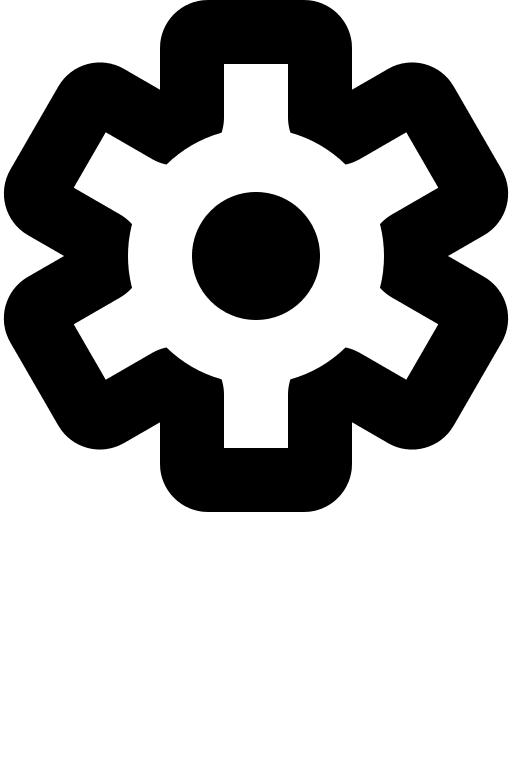 Gear Mechanism Free Open-Source SVG Icon (Rivet Icons)