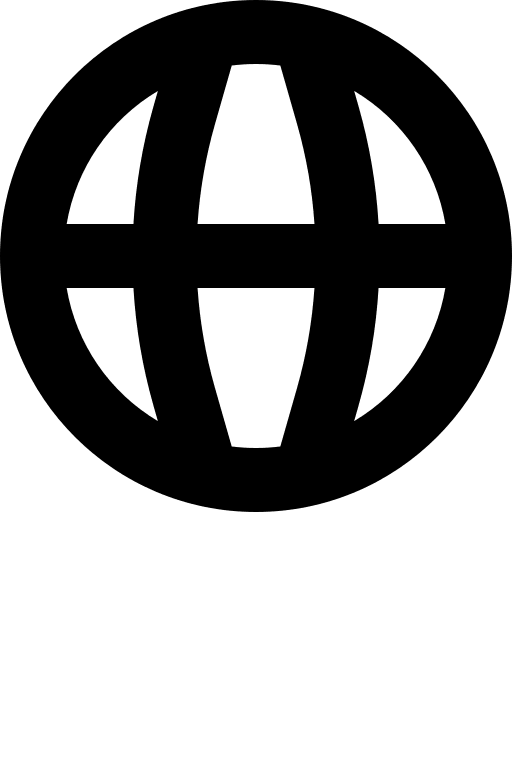 Globe Symbol Free Open-Source SVG Icon (Rivet Icons)