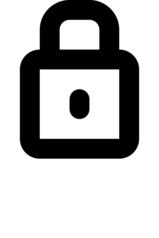 Closed Lock (Rivet) Free Open-Source SVG Icon (Rivet Icons)