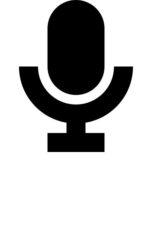 Solid Microphone (Rivet Icons) Free Open-Source SVG Icon (Rivet Icons)