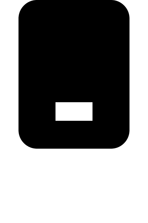 Mobile Phone Device (Solid) Free Open-Source SVG Icon (Rivet Icons)