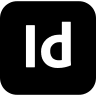 Adobe InDesign Application Free Open-Source SVG Icon