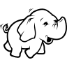 Apache Hadoop Framework Free Open-Source SVG Icon