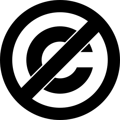 Unlicense Public Domain Dedication Free Open-Source SVG Icon (Simple Icons)