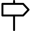 Directional Arrow (Simple Line) Free Open-Source SVG Icon