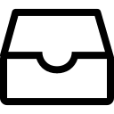 Drawer Storage Unit Free Open-Source SVG Icon