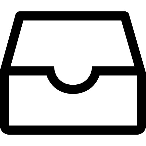 Drawer Storage Unit Free Open-Source SVG Icon (Simple line icons)