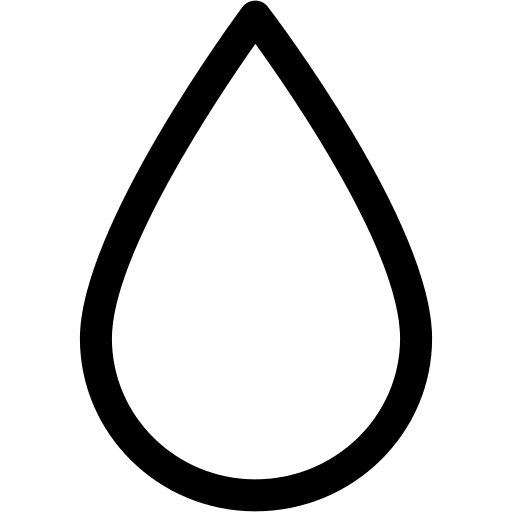 Water Drop Symbol Free Open-Source SVG Icon (Simple line icons)