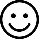 Smiling Emoji Face Free Open-Source SVG Icon