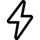 Energy Symbol (Simple Line) Free Open-Source SVG Icon