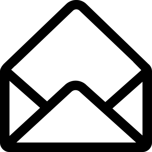 Open Envelope (Simple Line) Free Open-Source SVG Icon (Simple line icons)