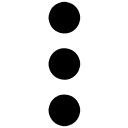 Vertical Options Menu (Simple Line) Free Open-Source SVG Icon