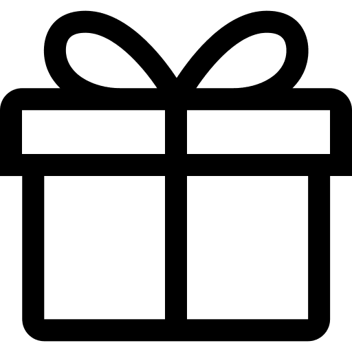 Gift Box Free Open-Source SVG Icon (Simple line icons)