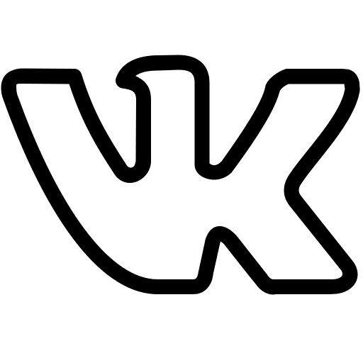 VKontakte Social Media Platform Free Open-Source SVG Icon (Simple line icons)