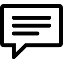 Speech Bubble Free Open-Source SVG Icon