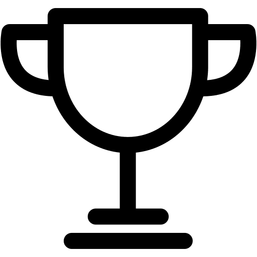 Trophy Award (Outline) Free Open-Source SVG Icon (Simple line icons)