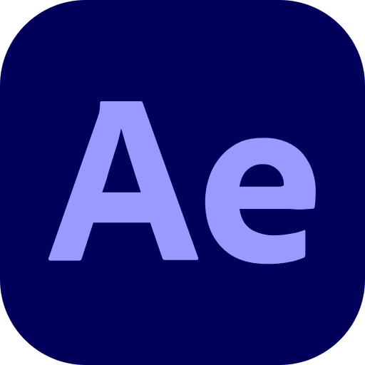 Adobe After Effects Software Free Open-Source SVG Icon (Skill Icons)